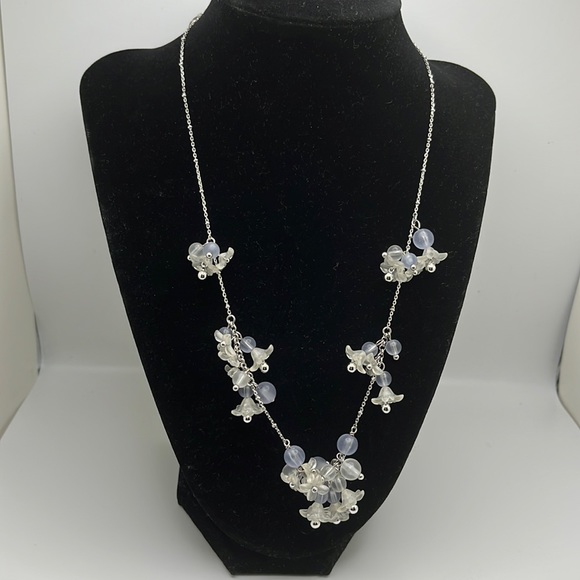 Kate Spade New York Blue multi full Floret Necklace.